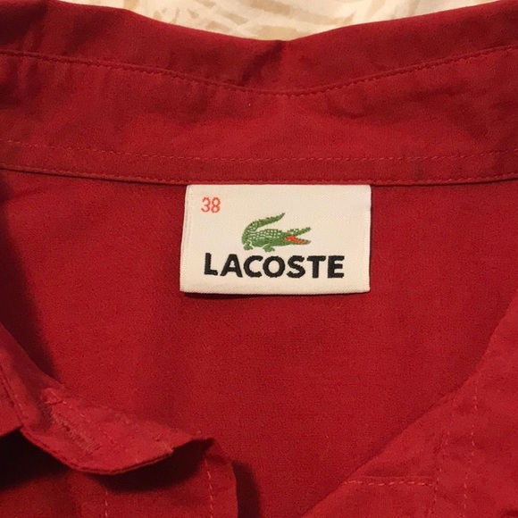 LACOSTE button up - Picture 4 of 5